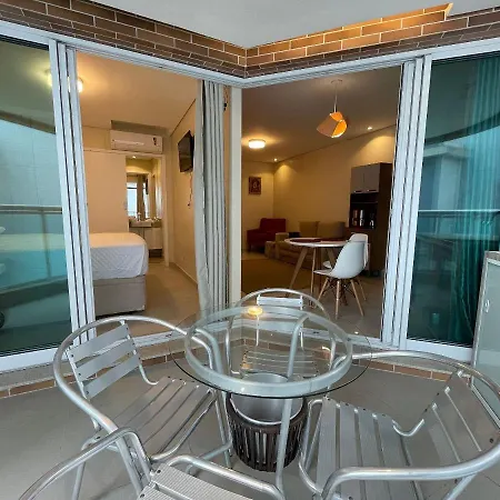 Estanconfor Santos Com Vista Mar 7 Ac Garagem Alto 17º Andar Apartment Exterior photo