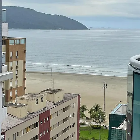 Estanconfor Santos Com Vista Mar 7 Ac Garagem Alto 17º Andar Apartment Exterior photo